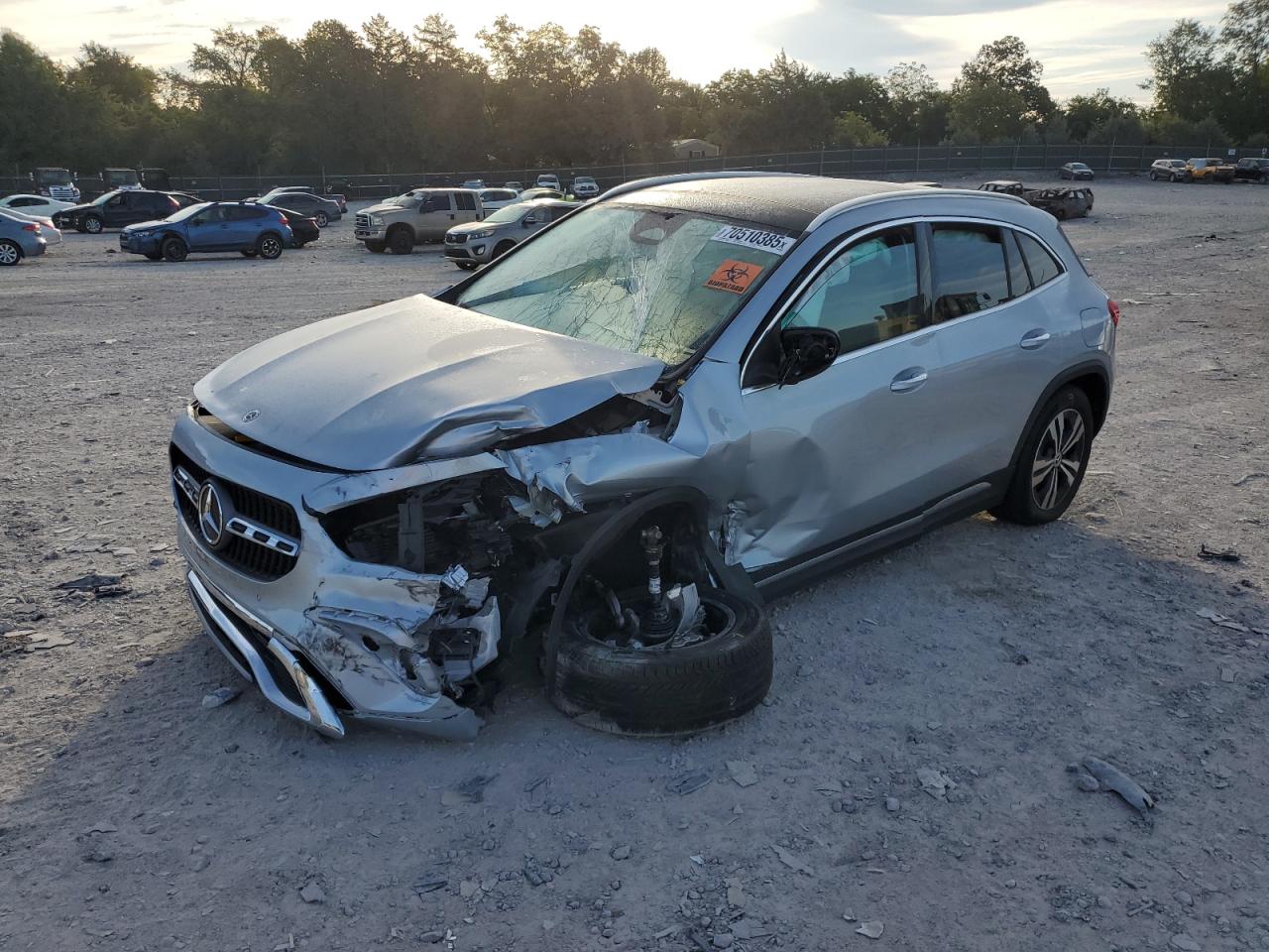 2025 Mercedes-Benz Gla 250 silver null gas W1N4N4GB1SJ682233 photo #1