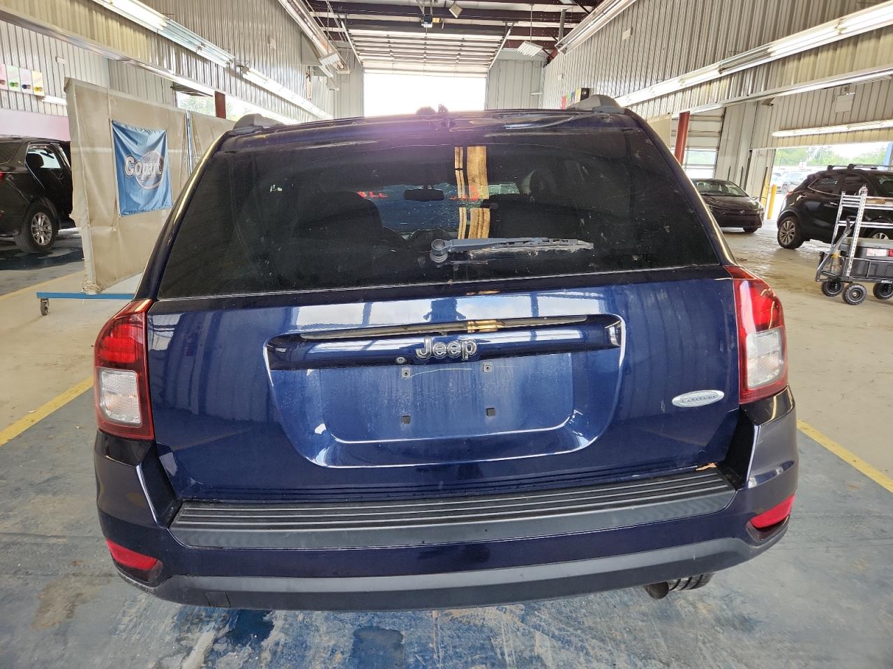 2017 Jeep Compass Latitude VIN: 1C4NJCEA8HD210971 Lot: 70662065