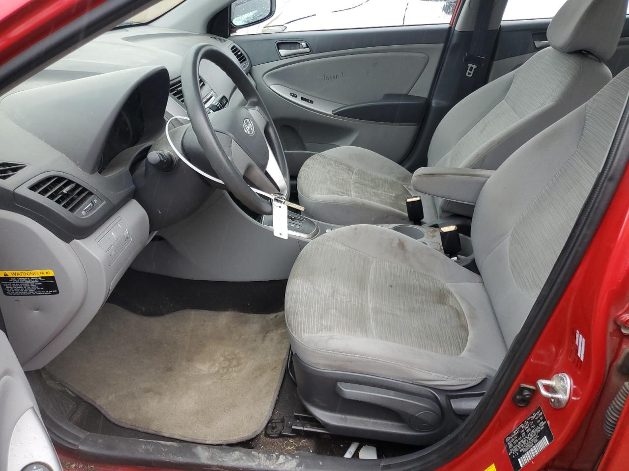 2015 Hyundai Accent Gls VIN: KMHCT4AE0FU833591 Lot: 68255315