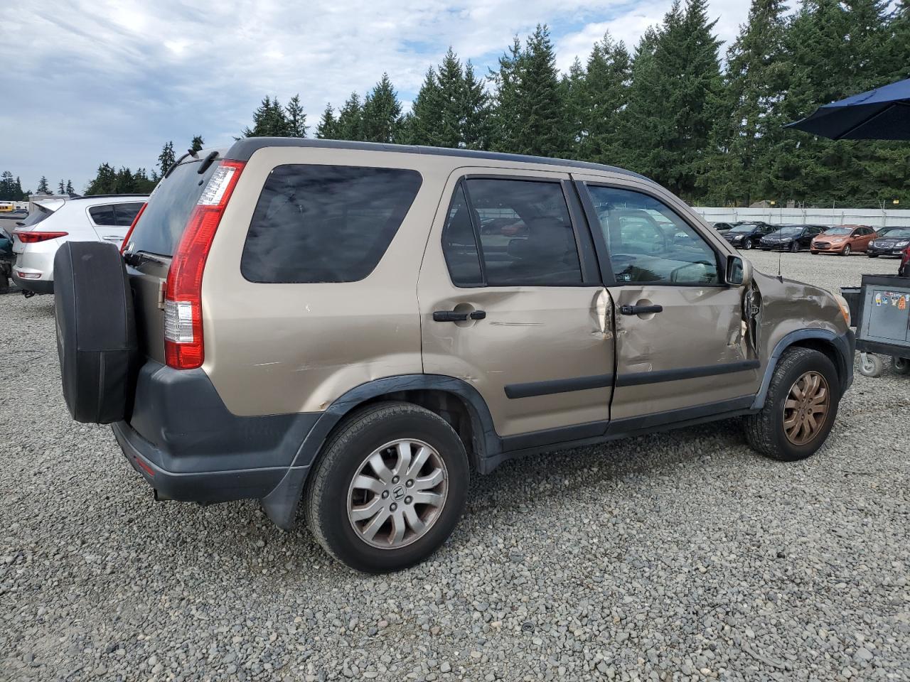 2005 Honda Cr-V Ex cream null gas JHLRD78845C021392 photo #4