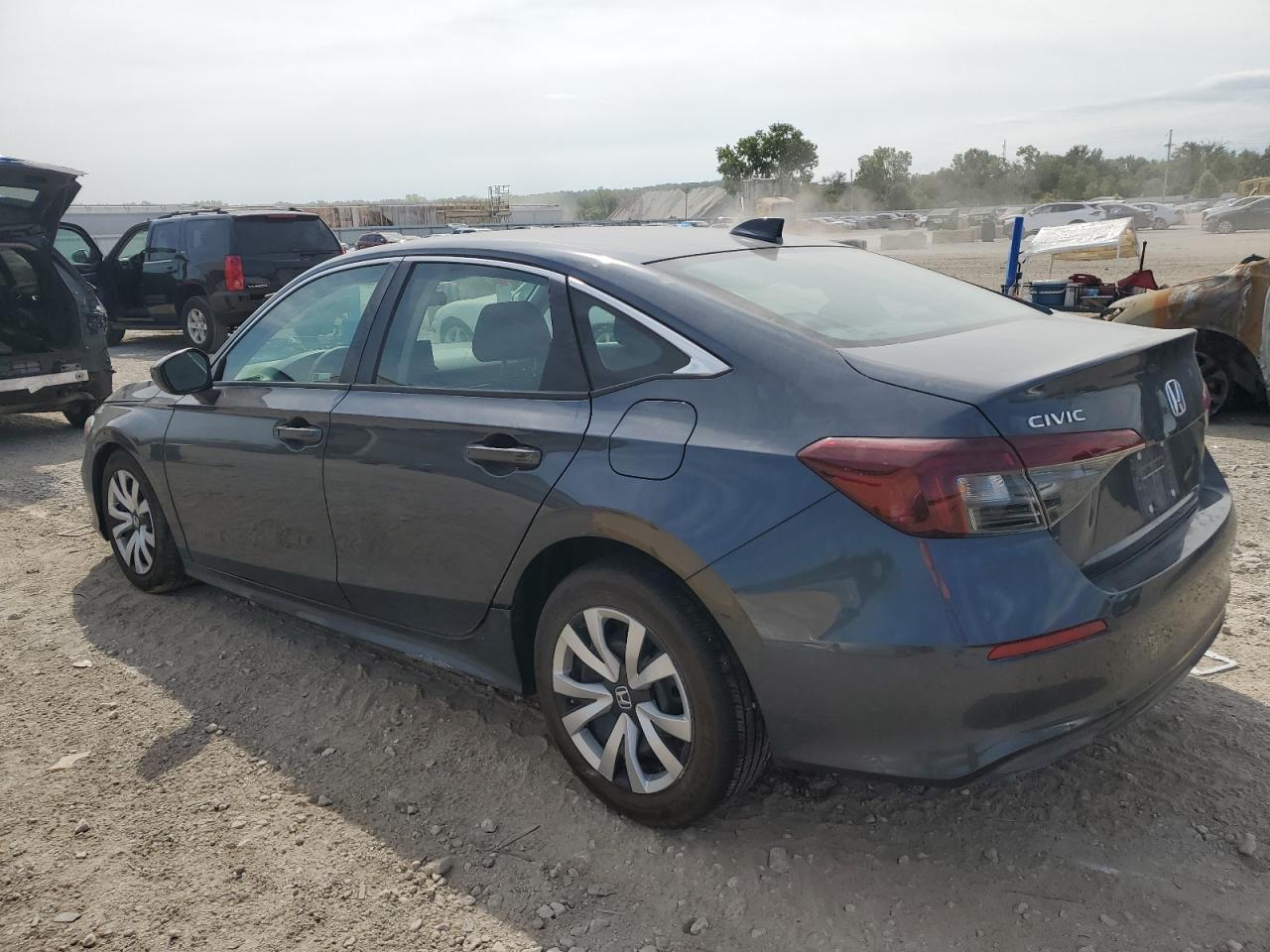 2025 Honda Civic Lx grey null gas 2HGFE2F24SH586279 photo #3