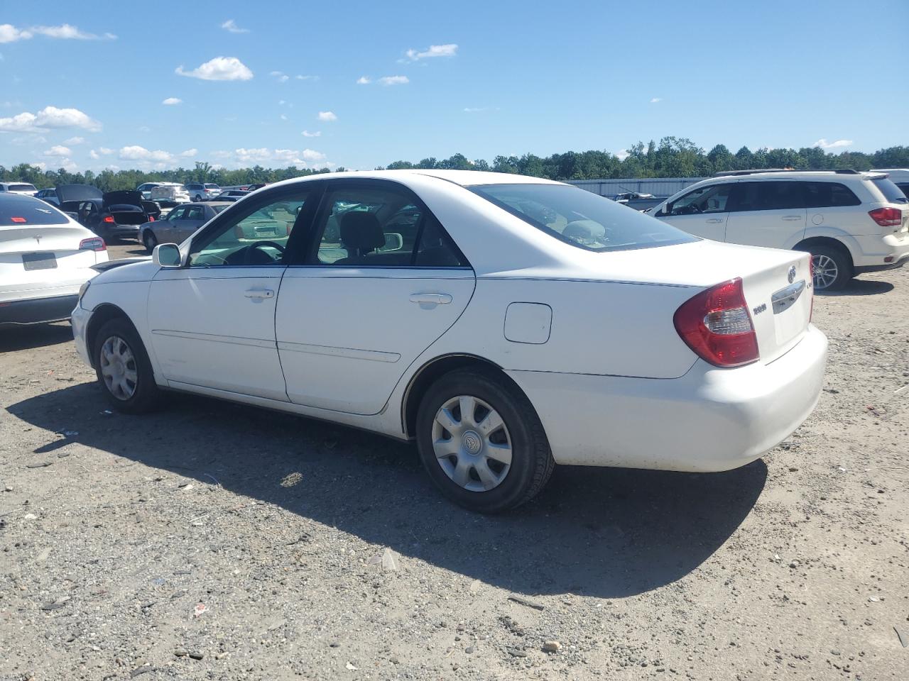 2004 Toyota Camry Le white null gas 4T1BE32KX4U356363 photo #3