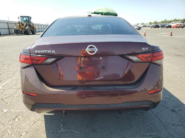  NISSAN SENTRA 2022 Бургунди