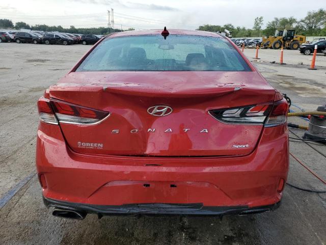  HYUNDAI SONATA 2018 Красный