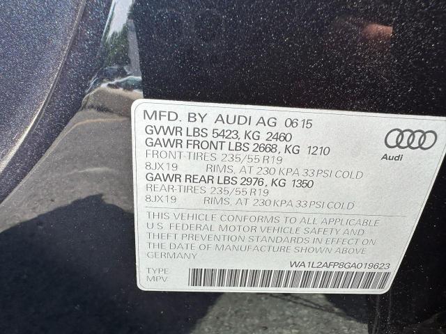 2016 AUDI Q5 PREMIUM PLUS  