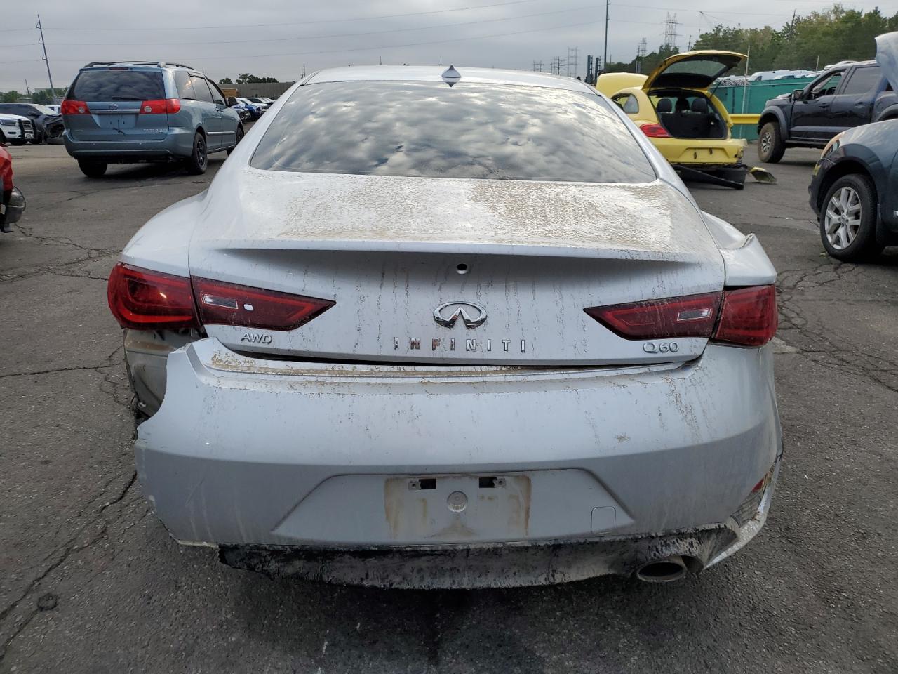 2018 Infiniti Q60 Luxe 300 VIN: JN1EV7EL1JM390803 Lot: 69999215
