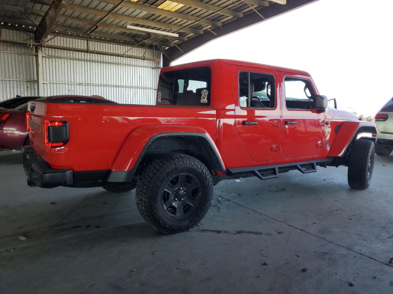 2022 Jeep Gladiator Mojave red null gas 1C6JJTEG9NL164076 photo #4