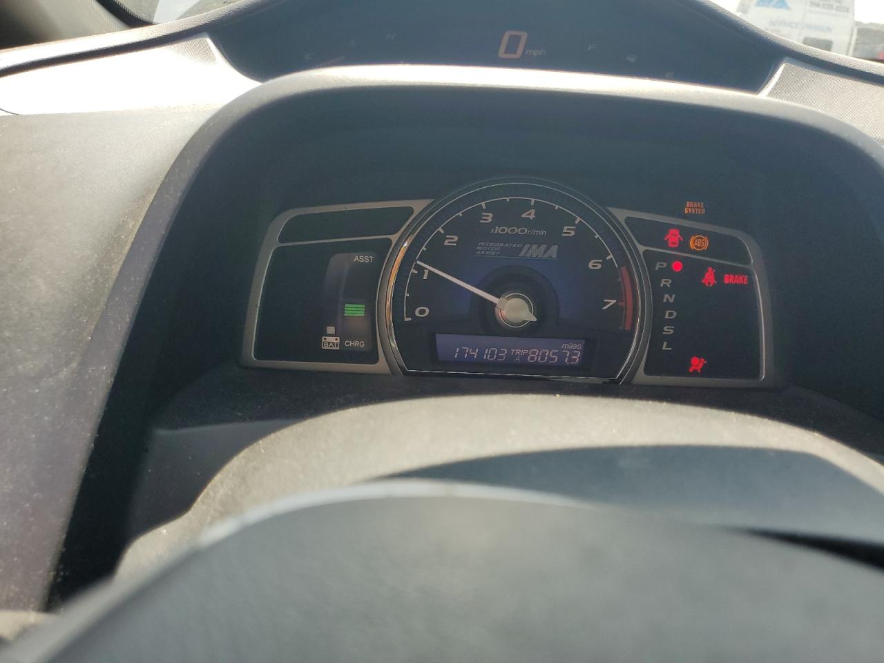 2007 Honda Civic Hybrid VIN: JHMFA36277S019045 Lot: 67937945