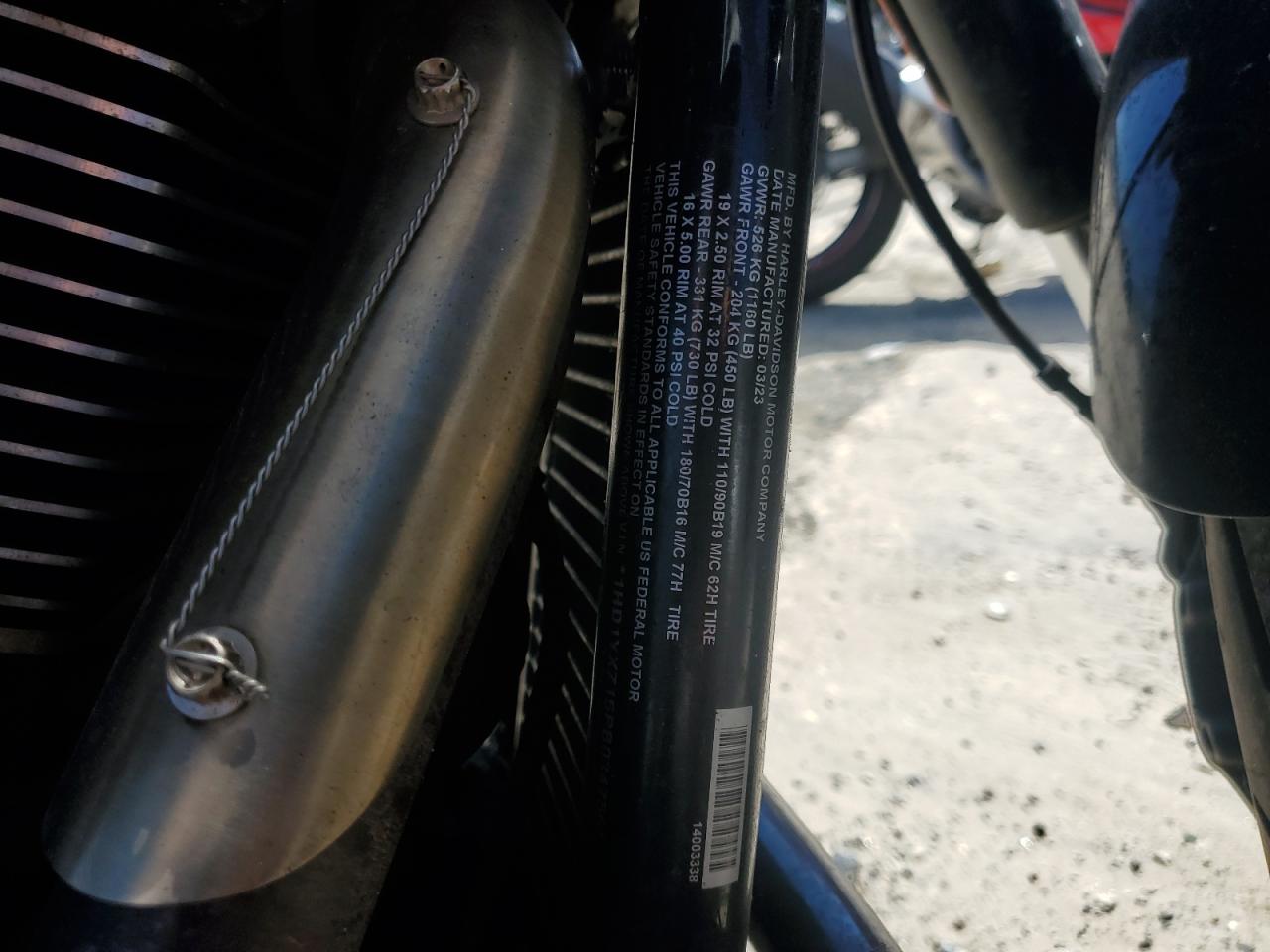 2023 Harley-Davidson Fxlrst VIN: 1HD1YXZ15PB034756 Lot: 70469605