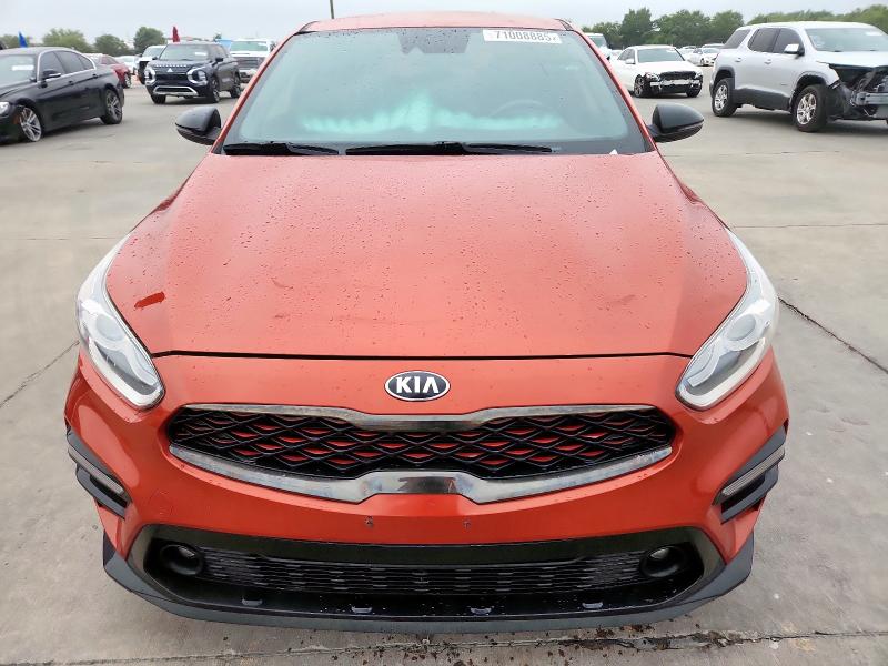 KIA FORTE 2021 Оранжевый
