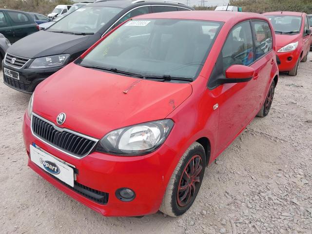 2013 SKODA CITIGO SE GREENTECH  for sale at Copart BRISTOL