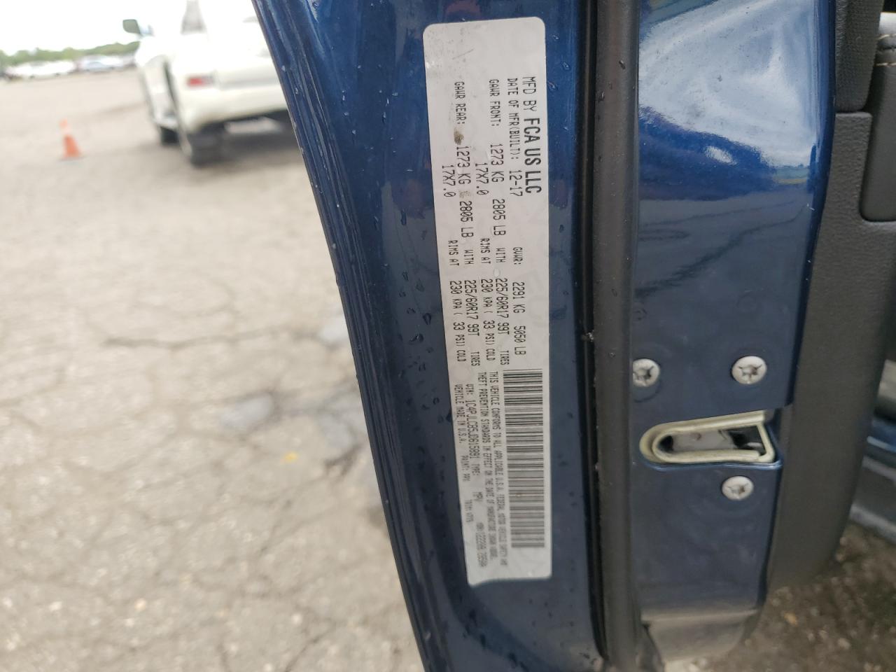 2018 Jeep Cherokee Latitude VIN: 1C4PJLCB5JD615891 Lot: 70217615