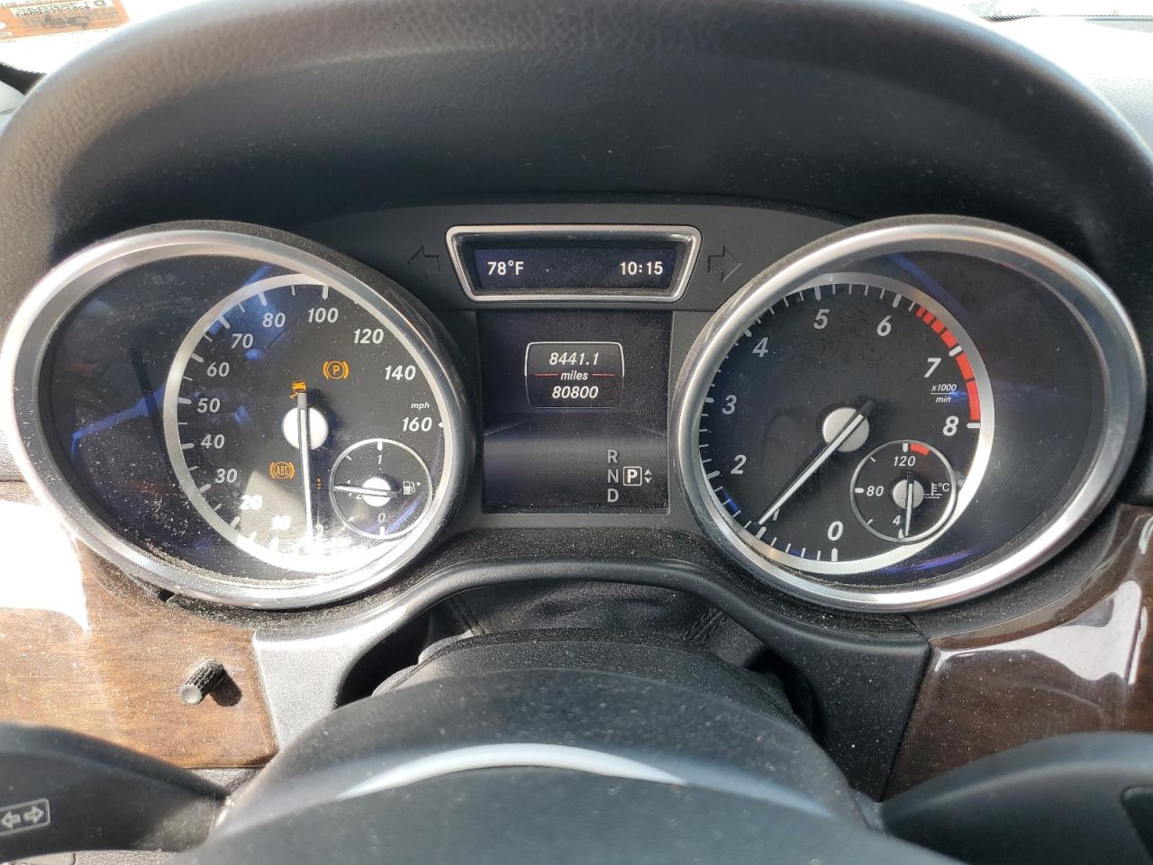 2015 Mercedes-Benz Ml 350 VIN: 4JGDA5JB1FA586234 Lot: 70736255