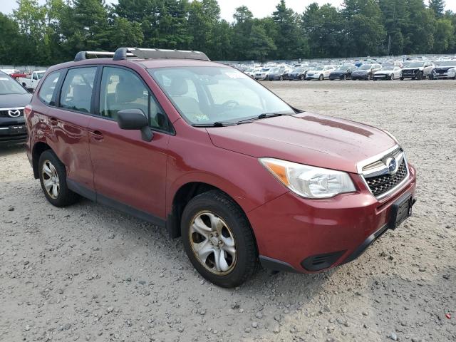  SUBARU FORESTER 2014 Czerwony
