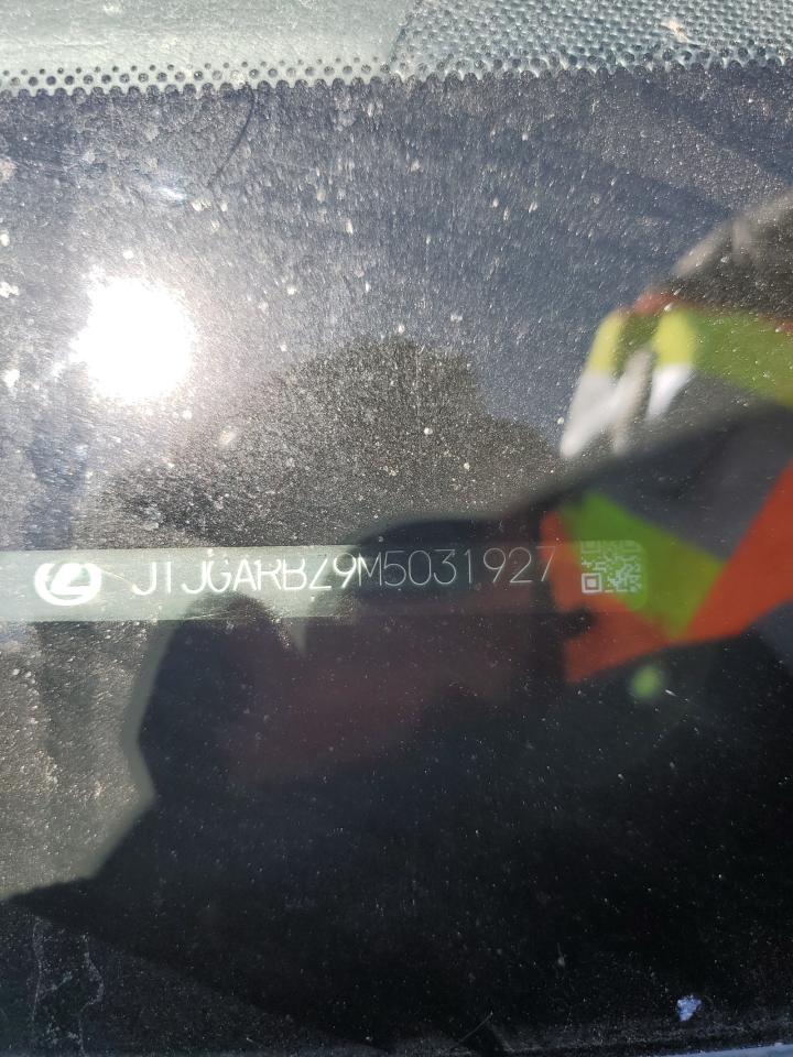 2021 Lexus Nx 300 Base VIN: JTJGARBZ9M5031927 Lot: 69862855