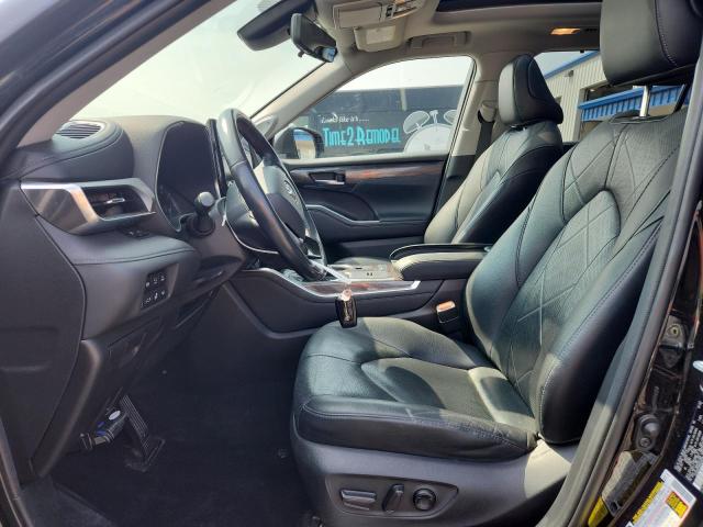 TOYOTA HIGHLANDER 2021 Czarny
