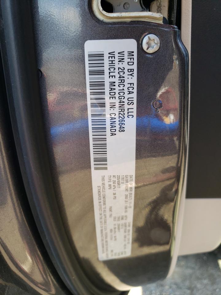 2022 Chrysler Voyager Lx VIN: 2C4RC1CG4NR226648 Lot: 67993305