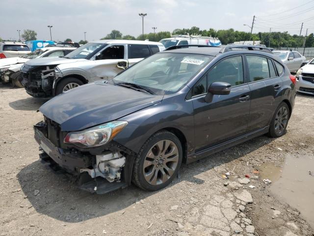  SUBARU IMPREZA 2015 Czarny