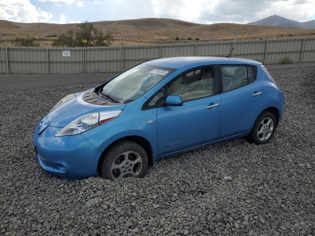 Hatchbacks NISSAN LEAF 2012 Granatowy