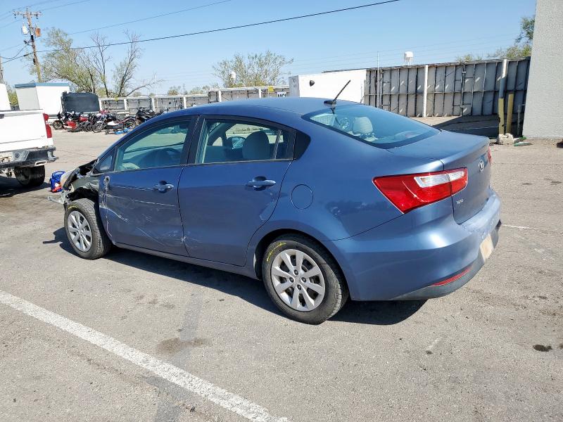 Sedans KIA RIO 2016 Blue