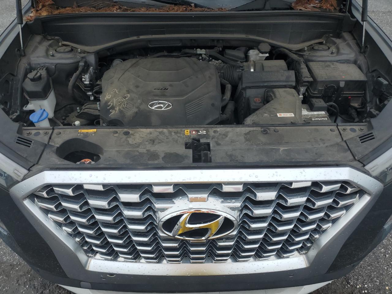 2020 Hyundai Palisade Sel VIN: KM8R44HE7LU097094 Lot: 70741245