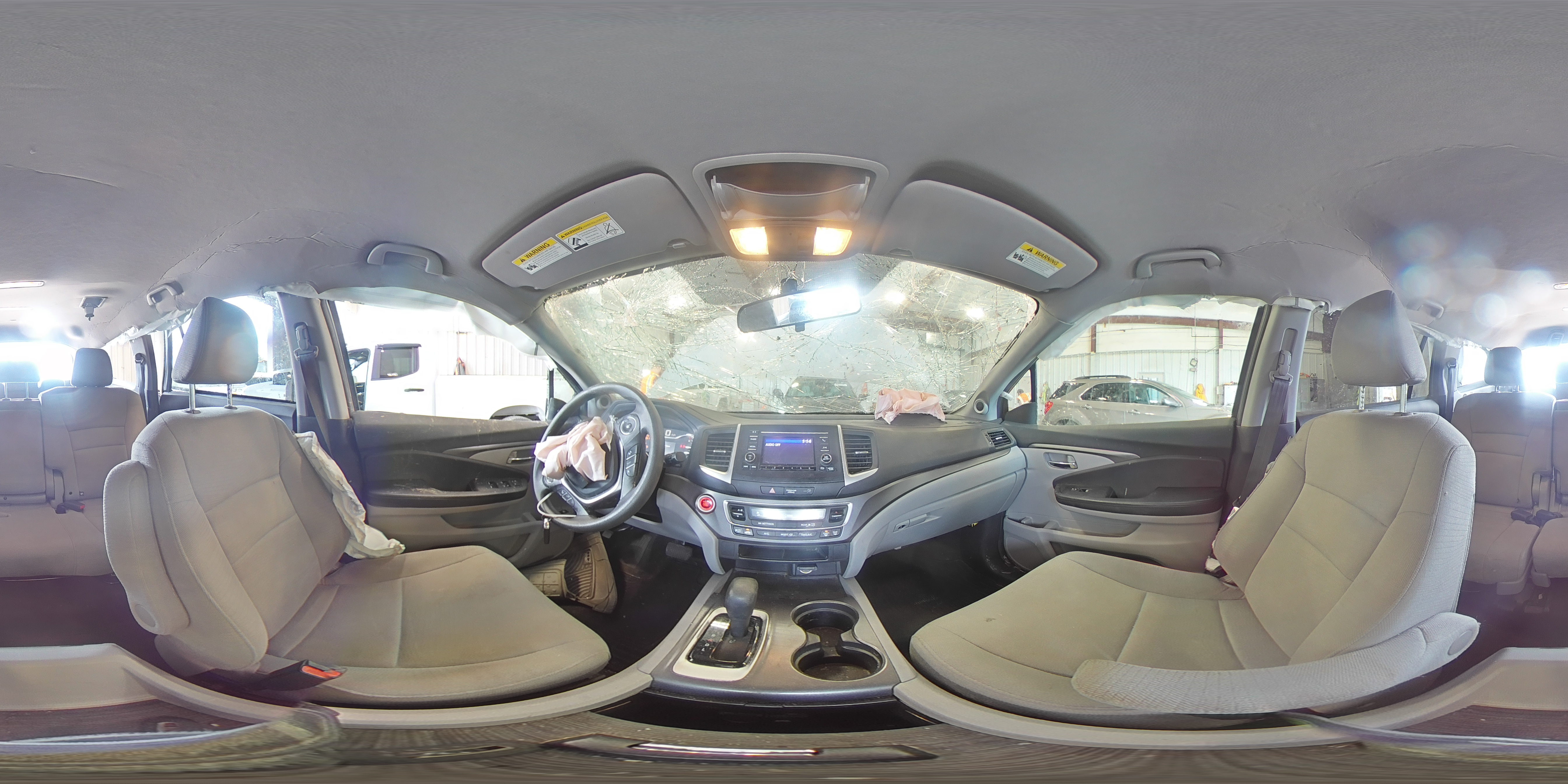2017 Honda Pilot Lx VIN: 5FNYF6H13HB103069 Lot: 69378215