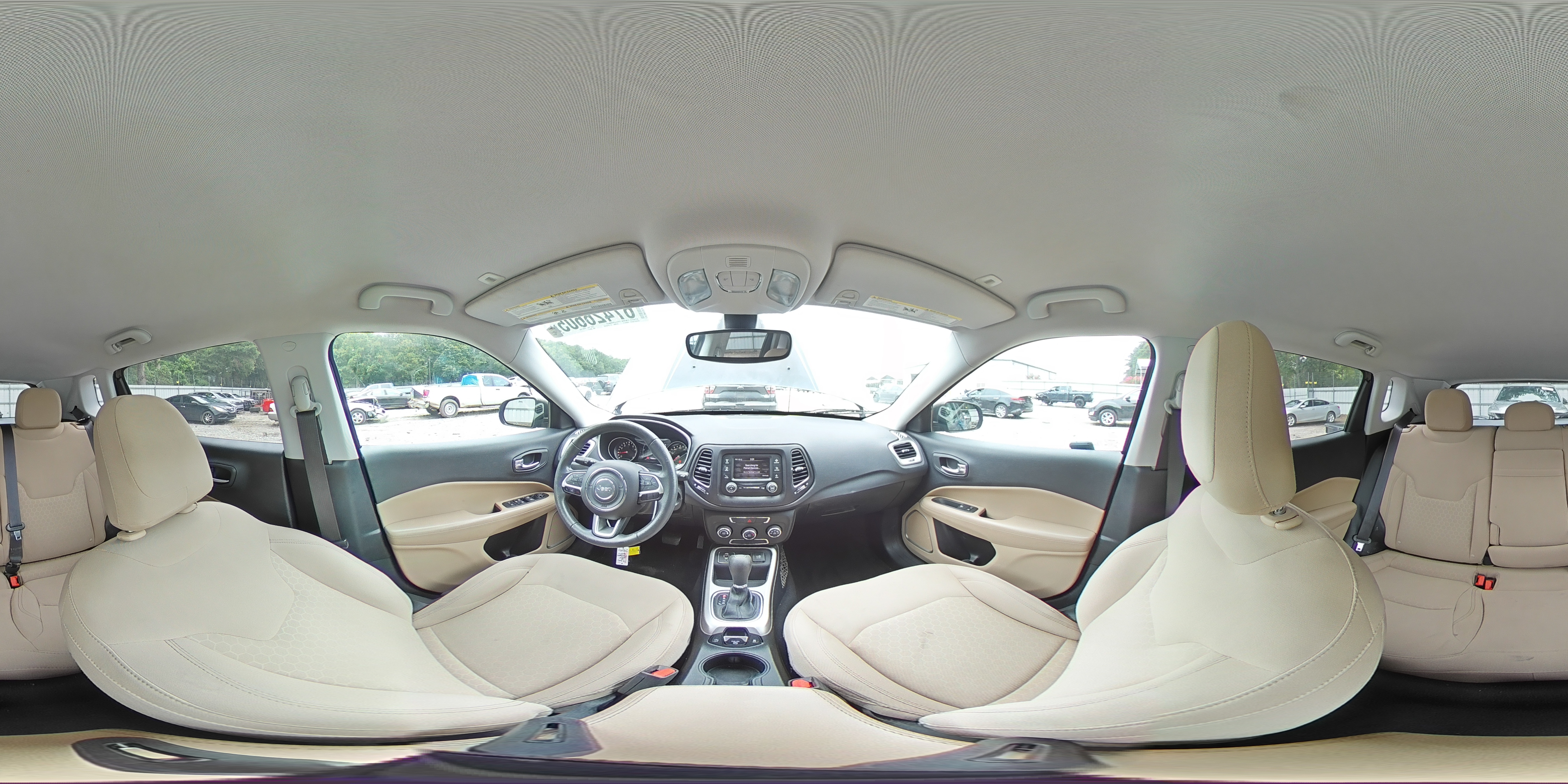 2018 Jeep Compass Sport VIN: 3C4NJCAB4JT286217 Lot: 67426605