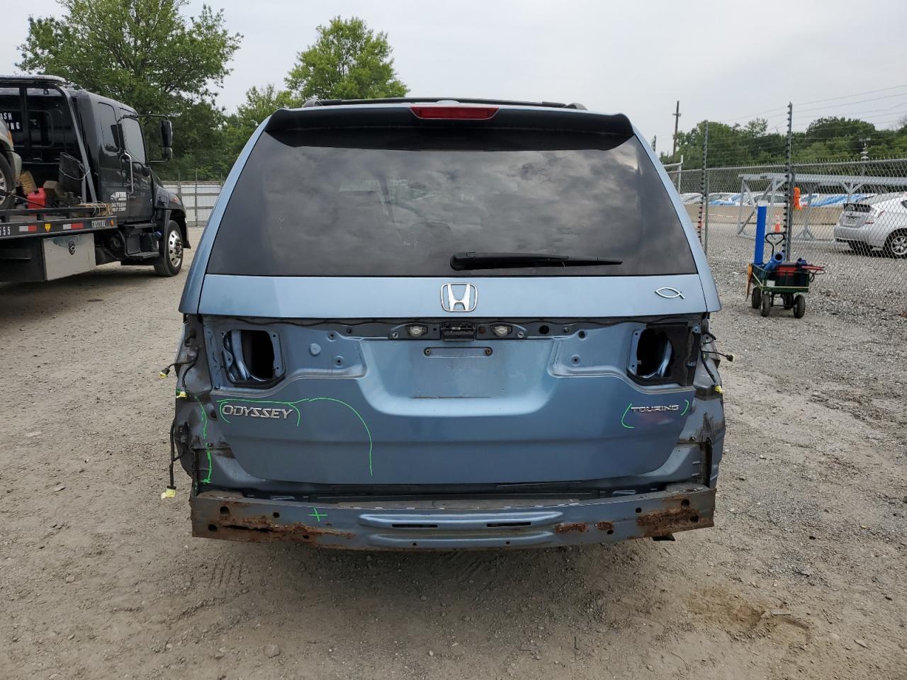 2008 Honda Odyssey Touring VIN: 5FNRL38998B088076 Lot: 66926675