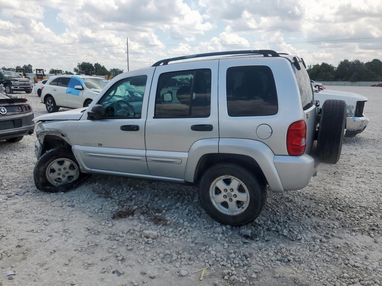 2003 Jeep Liberty Limited silver null gas 1J4GK58K33W637603 photo #3