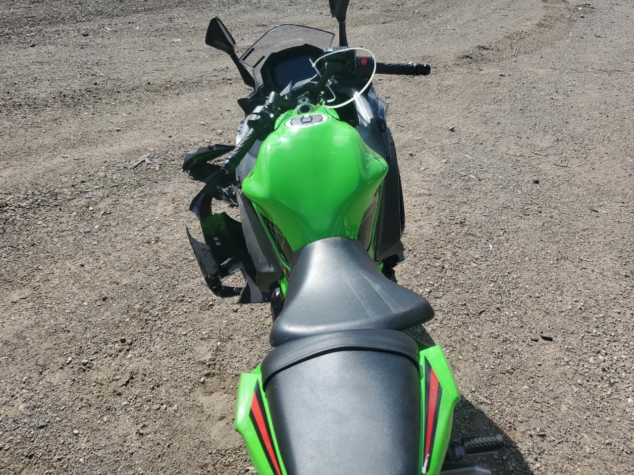 2024 Kawasaki Ex650 P VIN: ML5EXEP19RDAC7662 Lot: 70297725