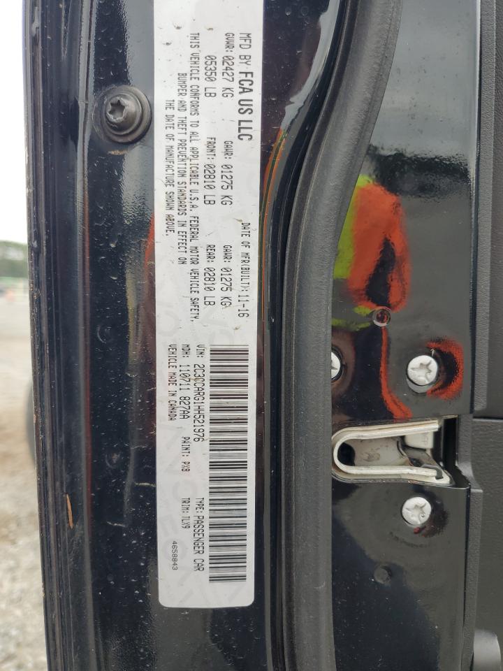 2017 Chrysler 300 Limited VIN: 2C3CCARG1HH521976 Lot: 68154945