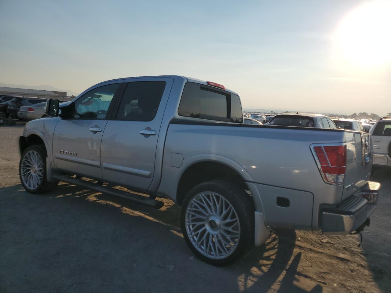 2008 Nissan Titan Xe silver other flexible 1N6BA07CX8N344064 photo #3