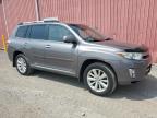 2013 TOYOTA HIGHLANDER HYBRID LIMITED   for sale at Copart ON - LONDON