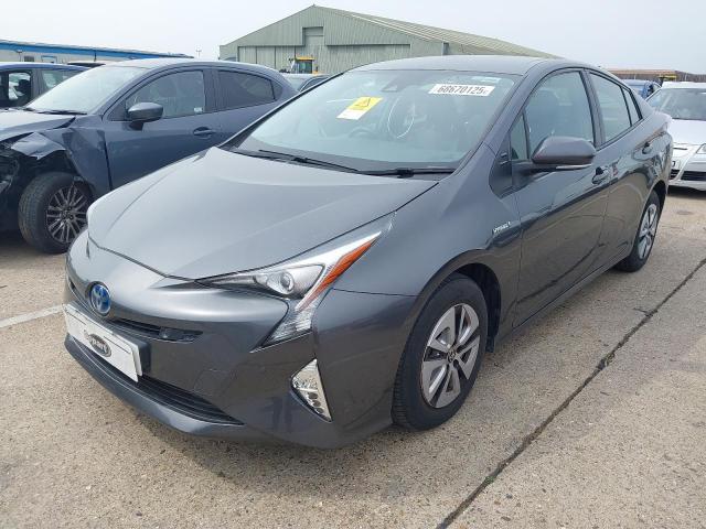 2018 TOYOTA PRIUS EXCEL VVT-I CVT 1.8 VVTI EXCEL 5DR CVT for sale at Copart NEWBURY