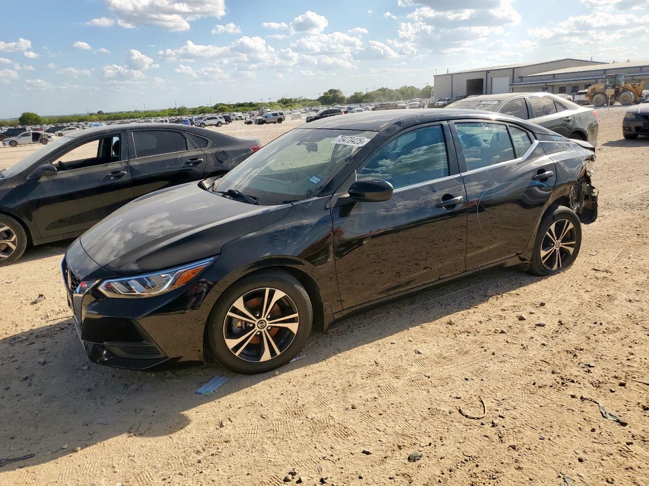 2021 Nissan Sentra Sv black null gas 3N1AB8CV7MY203096 photo #1