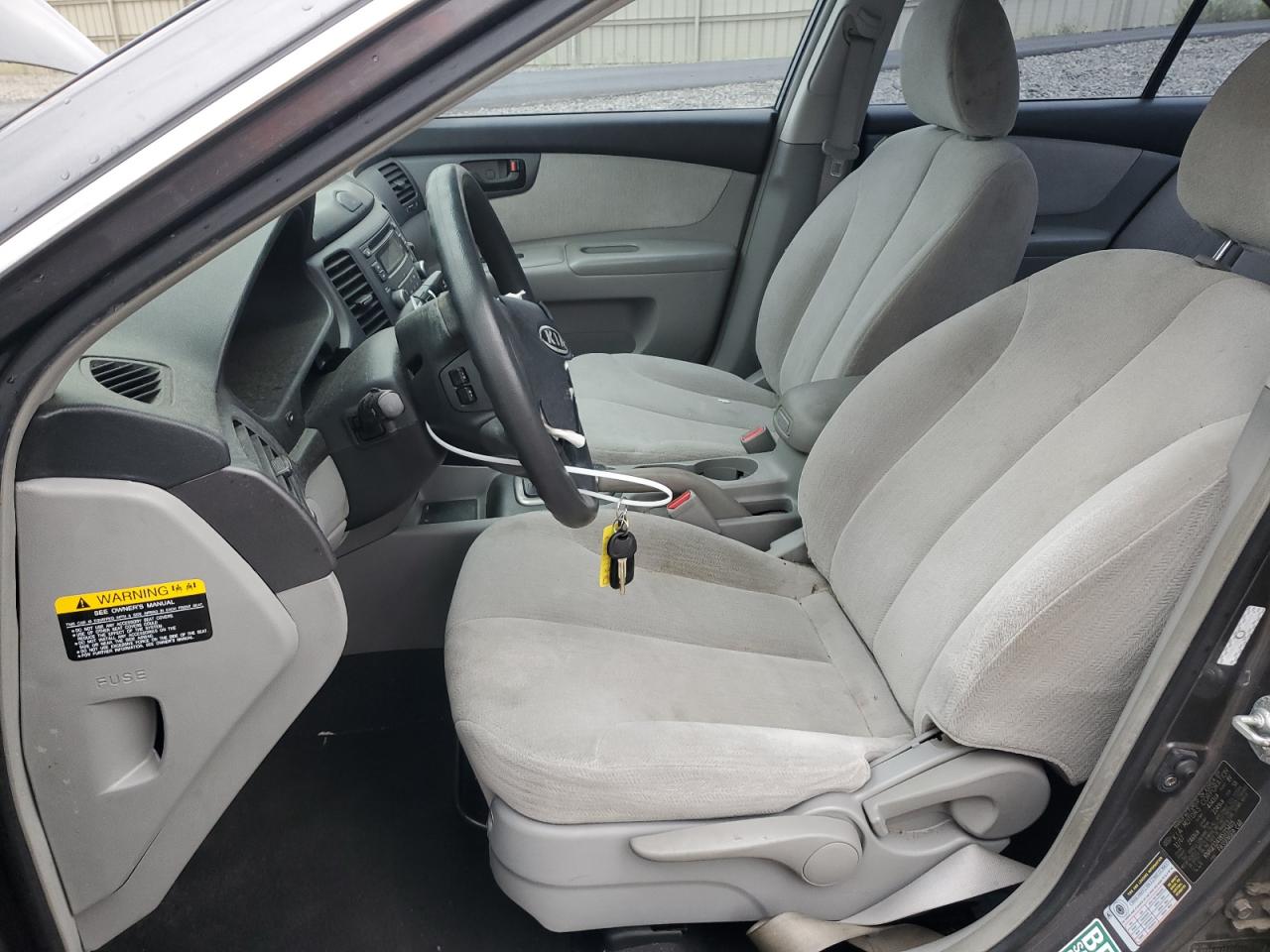 2008 Kia Optima Lx VIN: KNAGE124185215405 Lot: 70379555