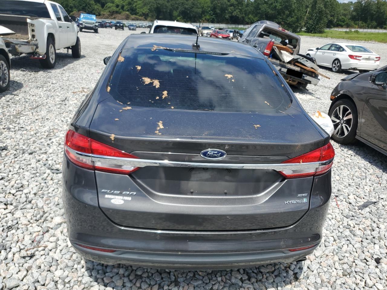 2018 Ford Fusion Se Hybrid VIN: 3FA6P0LUXJR274219 Lot: 65732735