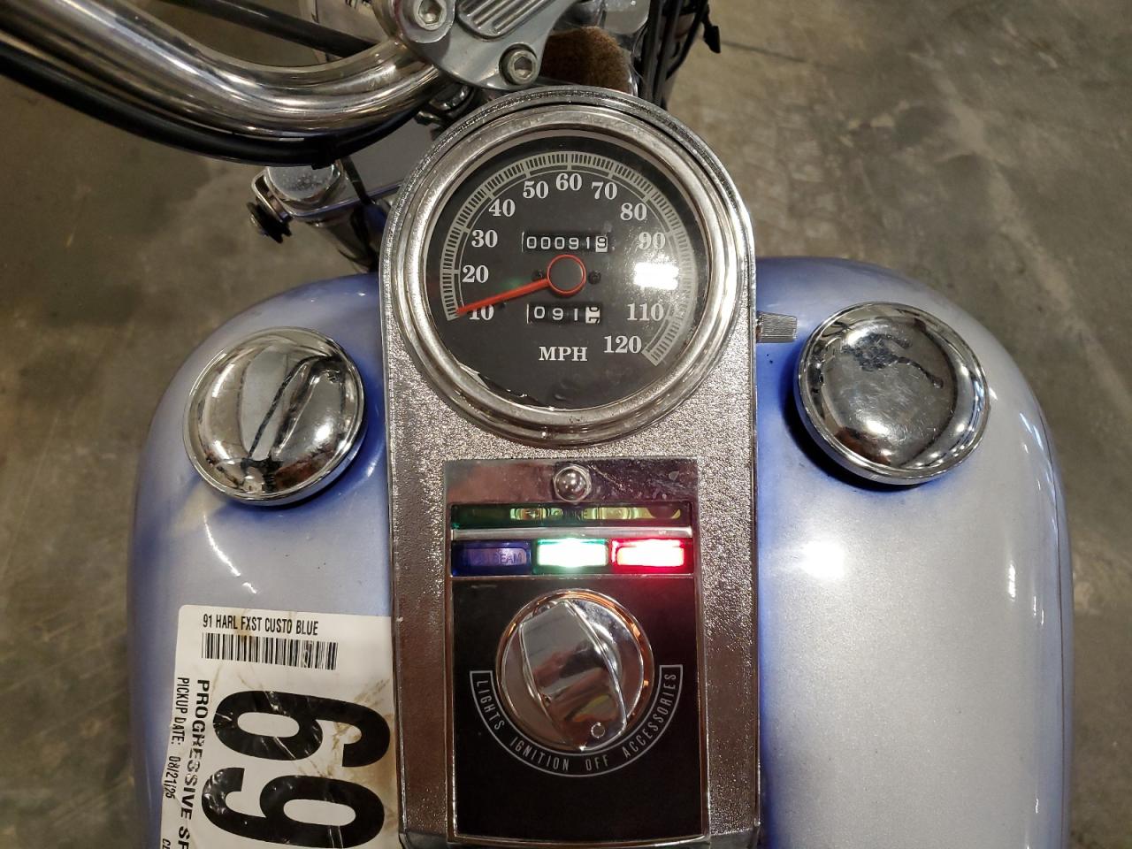 1991 Harley-Davidson Fxst Custom VIN: 1HD1BKL1XMY014413 Lot: 69616915