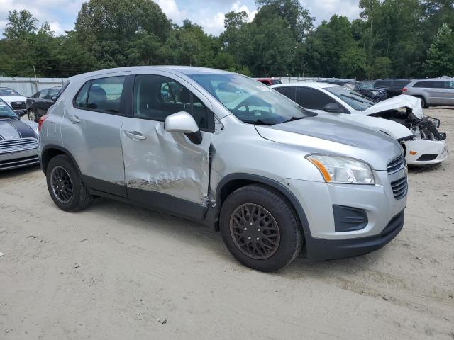  CHEVROLET TRAX 2015 Srebrny