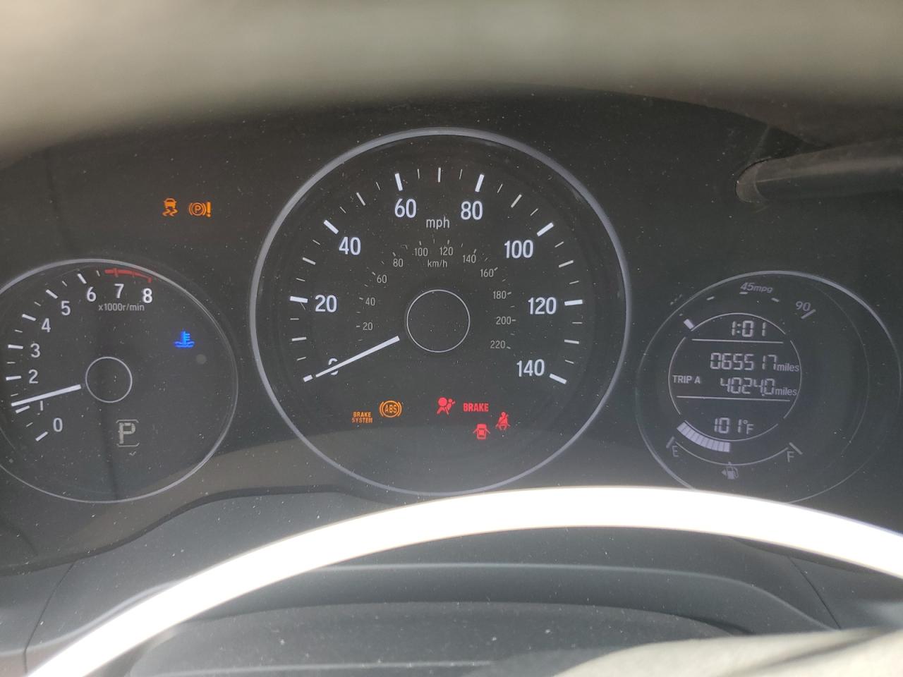 2020 Honda Hr-V Lx VIN: 3CZRU6H37LM722509 Lot: 69444695