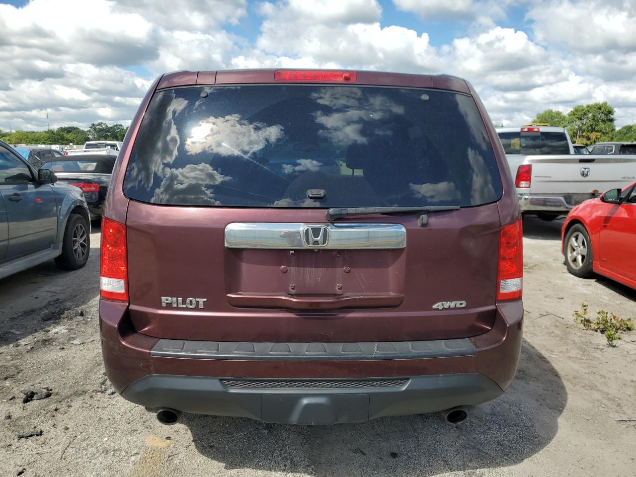 2012 Honda Pilot Exl VIN: 5FNYF4H63CB027720 Lot: 69258315