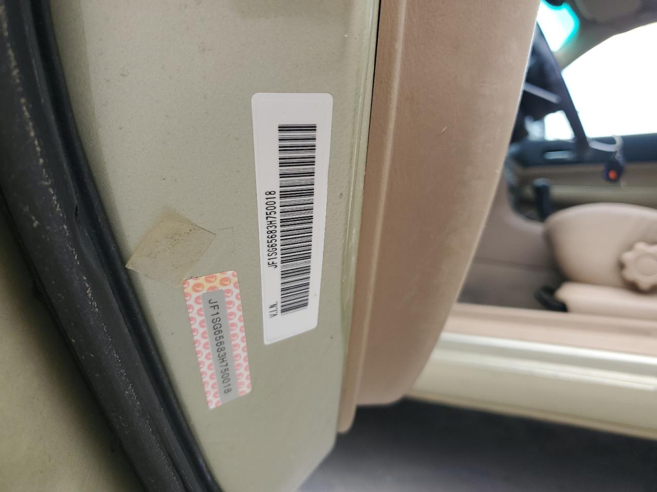 2003 Subaru Forester 2.5Xs VIN: JF1SG65683H750018 Lot: 70285775