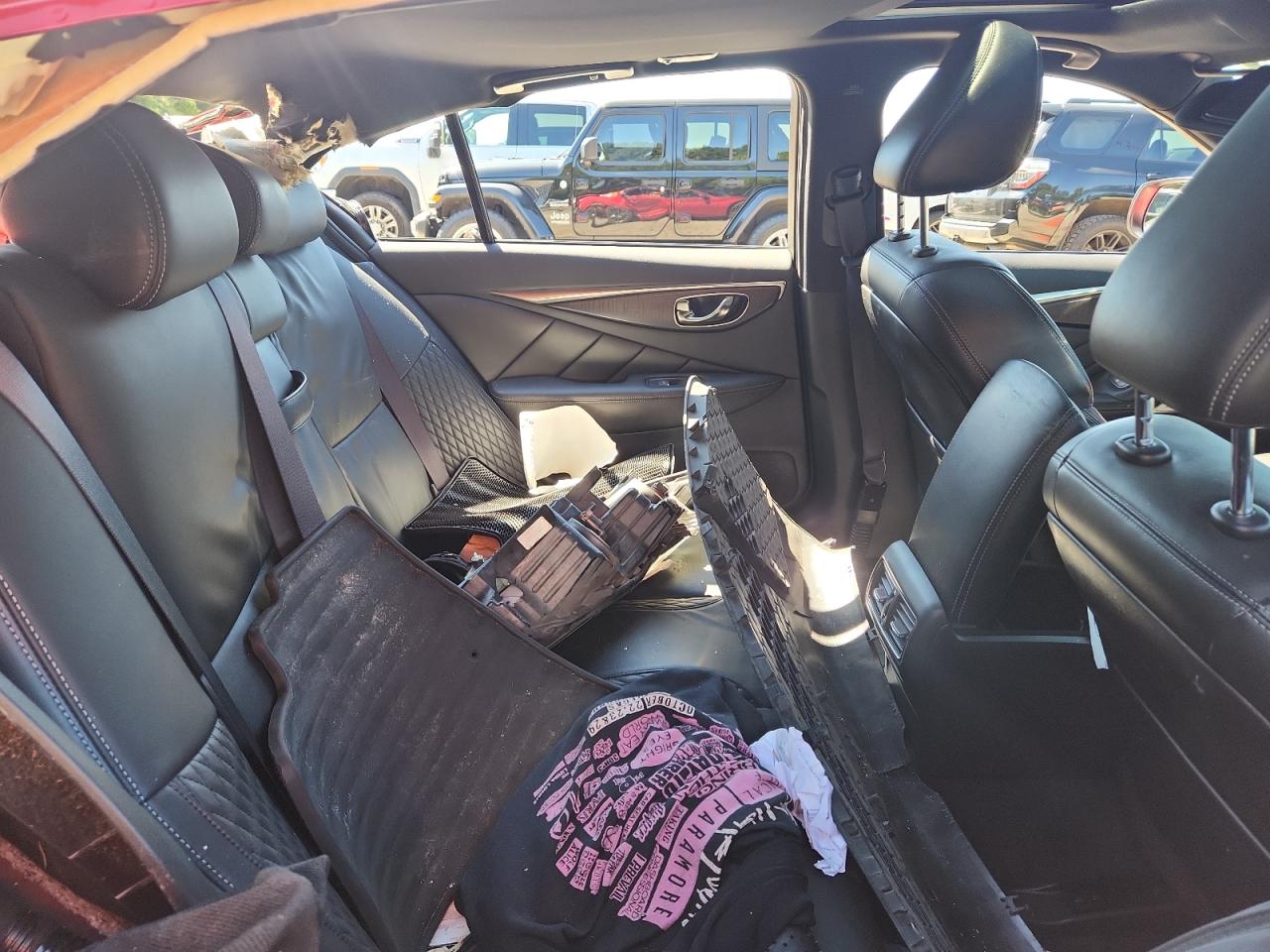 2017 Infiniti Q50 Red Sport 400 VIN: JN1FV7ARXHM871674 Lot: 70320715