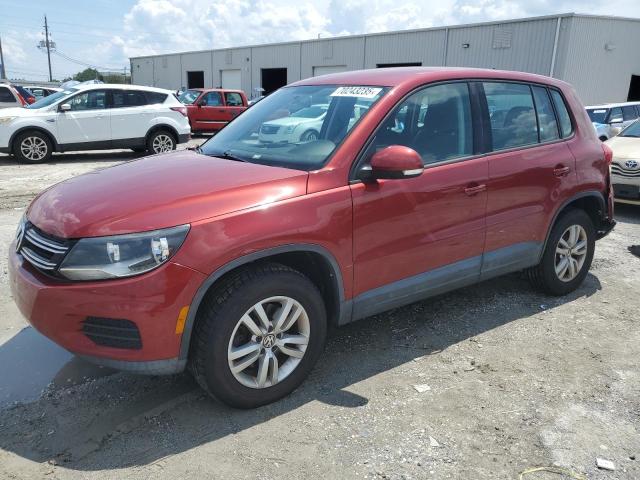  VOLKSWAGEN TIGUAN 2014 Czerwony