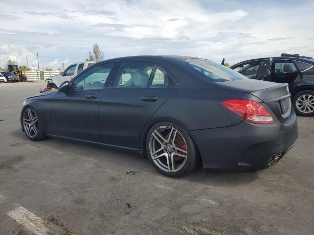 Sedans MERCEDES-BENZ C-CLASS 2015 Czarny