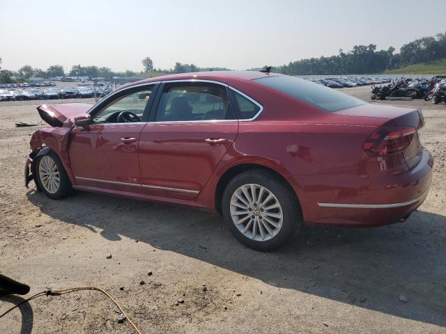  VOLKSWAGEN PASSAT 2017 Red