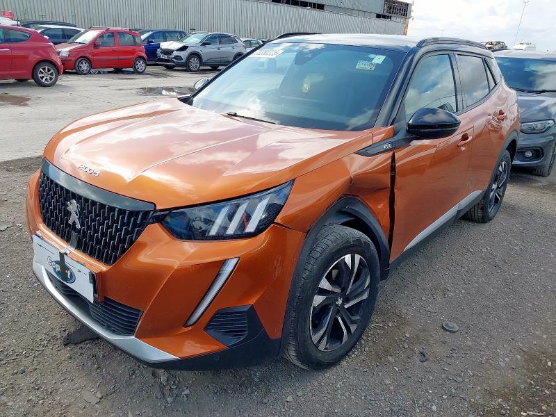 2023 PEUGEOT 2008 GT PURETECH S/S  for sale at Copart PETERLEE