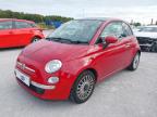 2012 FIAT 500 LOUNGE 0.9 TWINAIR LOUNGE 3DR for sale at Copart ST HELENS