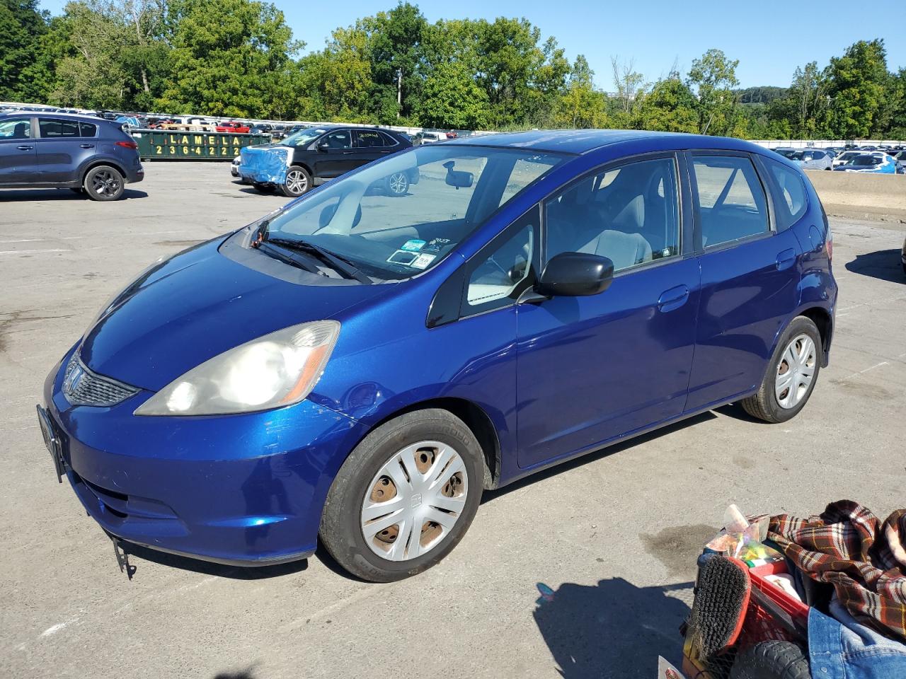 2010 Honda Fit VIN: JHMGE8H28AS023714 Lot: 70198765