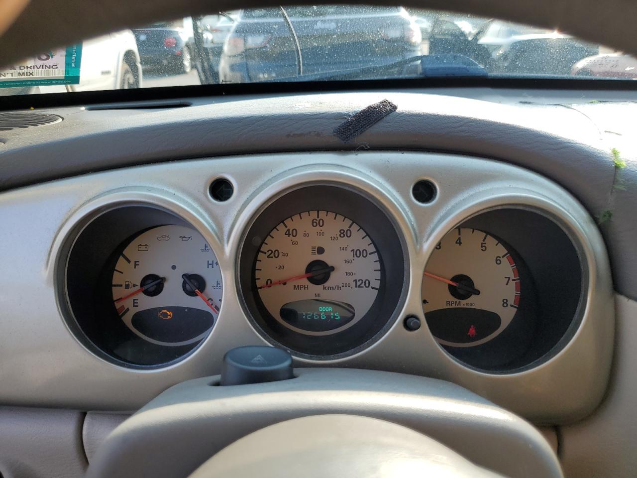 2002 Chrysler Pt Cruiser Touring VIN: 3C4FY58B72T305376 Lot: 67380855